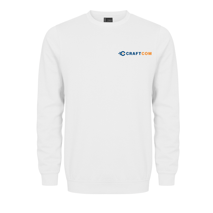 Promodoro® EXCD Unisex Sweatshirt white - Sweatshirt - Craft - Com - XS
