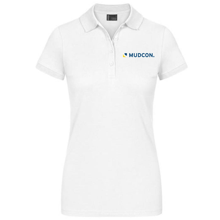 Promodoro® EXCD Women´s Poloshirt white - Poloshirt - Mudcon - S