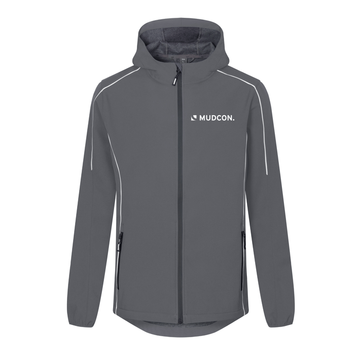 Promodoro® Men´s Light Softshell Jacke steel gray - Jacke - Mudcon - S