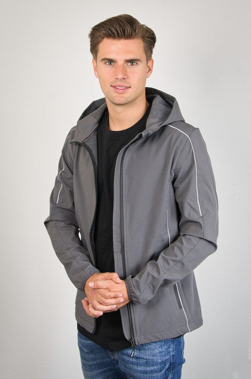 Promodoro® Men´s Light Softshell Jacke steel gray - Jacke - Seier - S