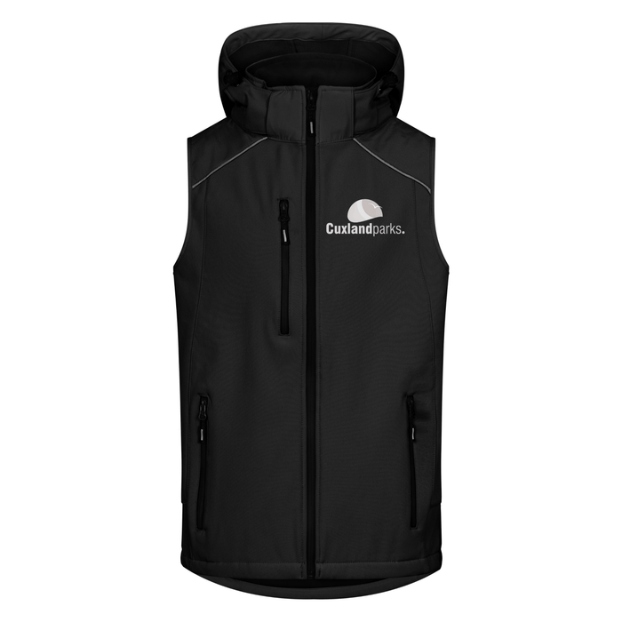 Promodoro® Men´s Softshell Vest black - Weste - Cuxlandparks - S