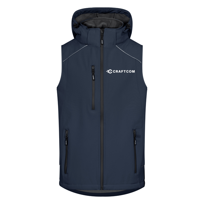 Promodoro® Men´s Softshell Vest navy - Weste - Craft - Com - S