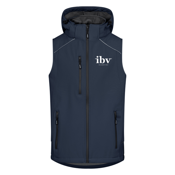 Promodoro® Men´s Softshell Vest navy - Weste - IBV Hamburg - S