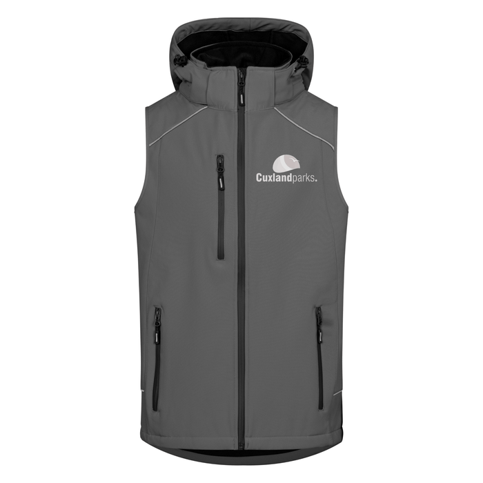 Promodoro® Men´s Softshell Vest steel gray - Weste - Cuxlandparks - S