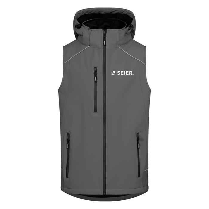 Promodoro® Men´s Softshell Vest steel gray - Weste - Seier - S