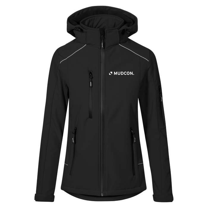 Promodoro® Women´s Light Softshell Jacket black - Jacke - Mudcon - S