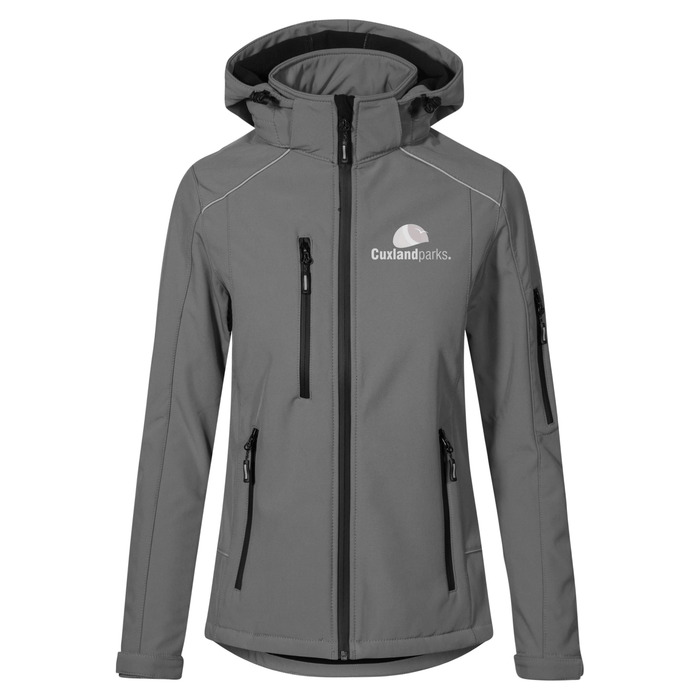 Promodoro® Women´s Light Softshell Jacket steel gray - Jacke - Cuxlandparks - S