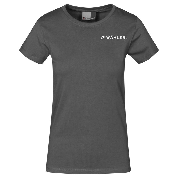 Promodoro® Women´s Premium - T steel gray - T-Shirt - Wähler - XS