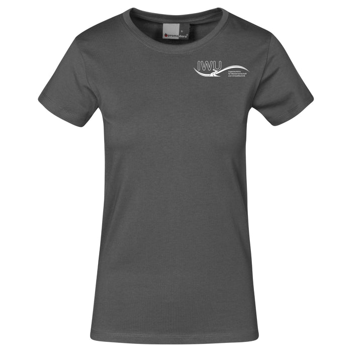 Promodoro® Women´s Premium - T steel gray - T-Shirt - IWU Zeven - XS