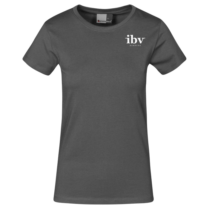 Promodoro® Women´s Premium - T steel gray - T-Shirt - IBV Hamburg - XS