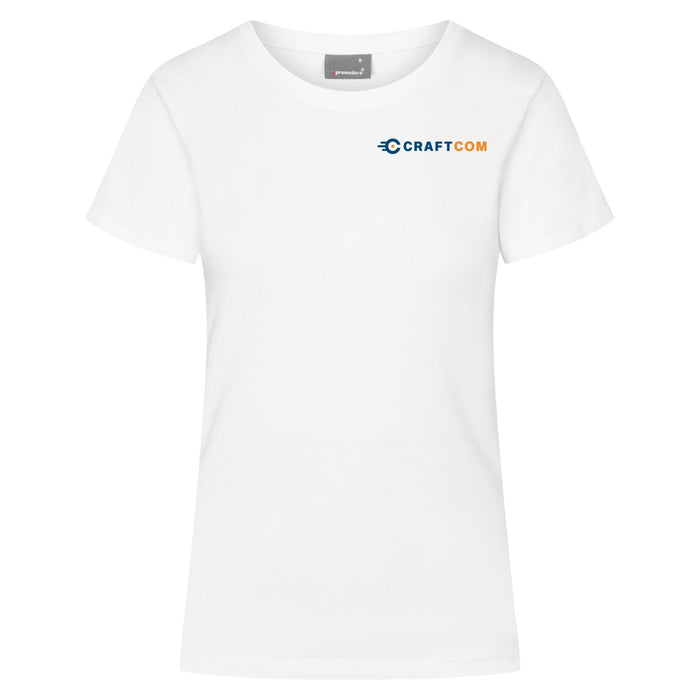 Promodoro® Women´s Premium - T white - T-Shirt - Craft - Com - XS