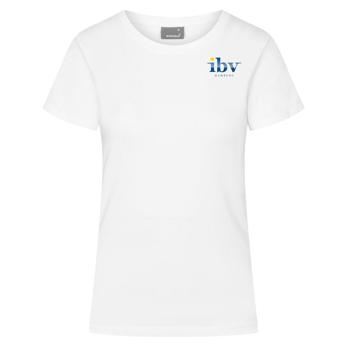 Promodoro® Women´s Premium - T white - T-Shirt - IBV Hamburg - XS