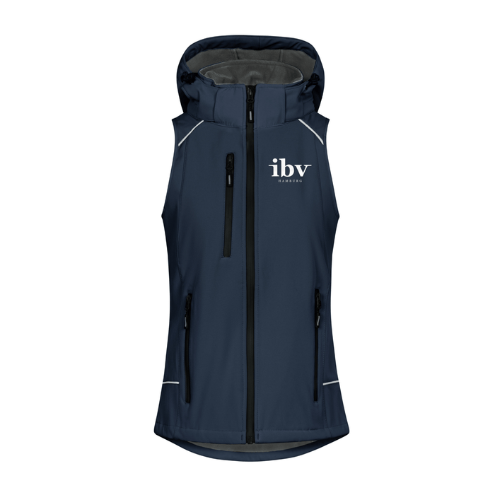 Promodoro® Women´s Softshell Vest navy - Weste - IBV Hamburg - S