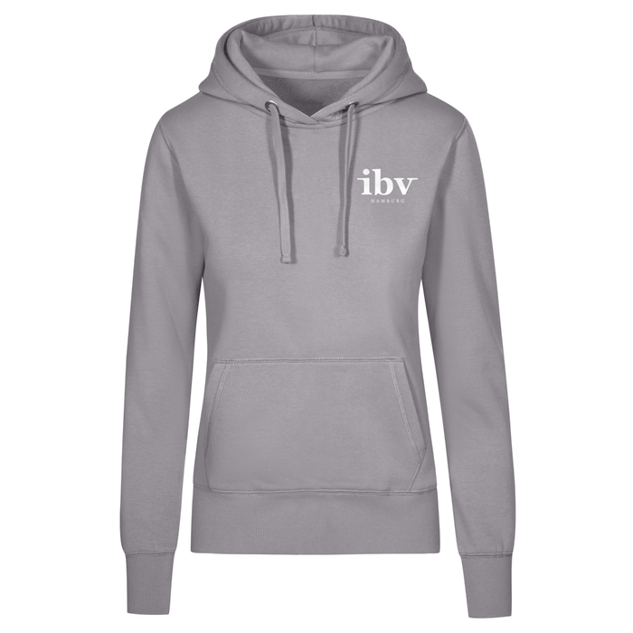 Promodoro® X.O Kapuzenpullover Women new light gray - Hoody - IBV Hamburg - S