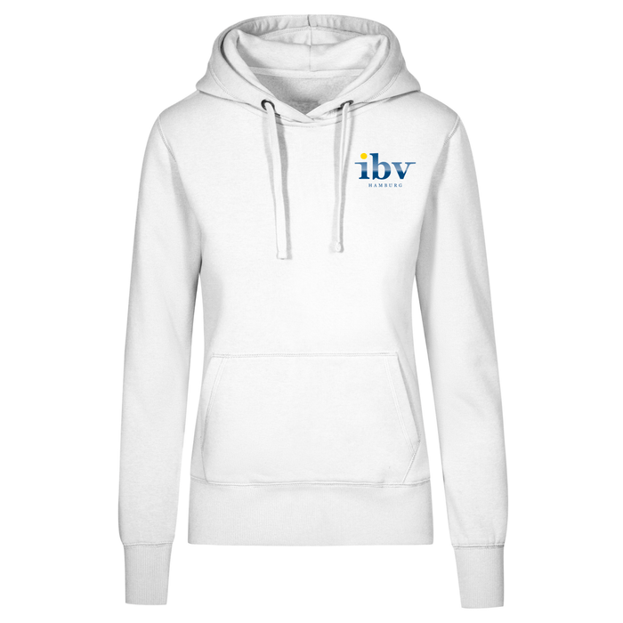 Promodoro® X.O Kapuzenpullover Women white - Hoody - IBV Hamburg - S