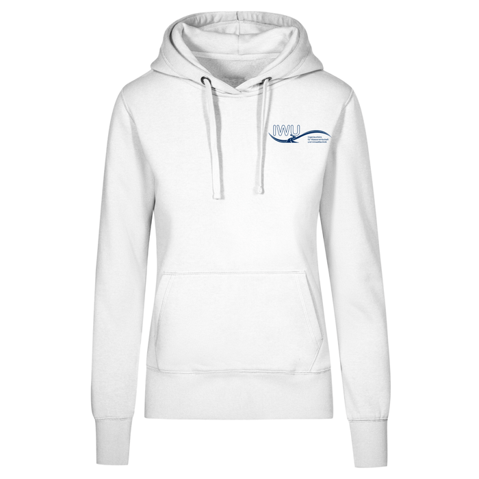 Promodoro® X.O Kapuzenpullover Women white - Hoody - IWU Zeven - S
