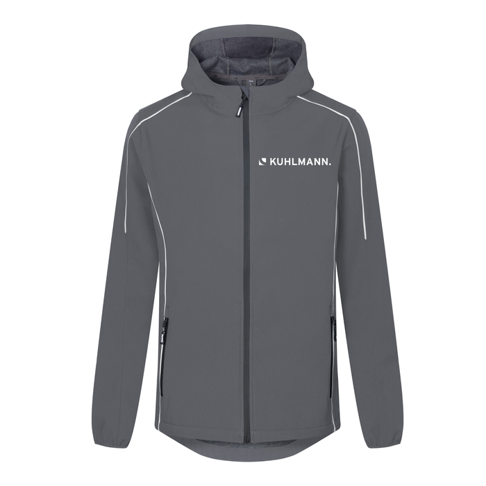 Promodoro® Men´s Light Softshell Jacke steel gray