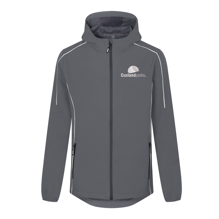 Promodoro® Men´s Light Softshell Jacke steel gray