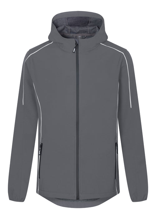 Promodoro® Men´s Light Softshell Jacke steel gray