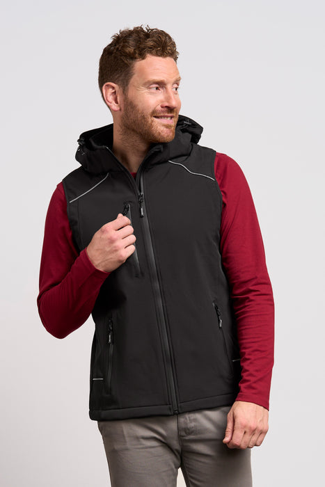 Promodoro® Men´s Softshell Vest black