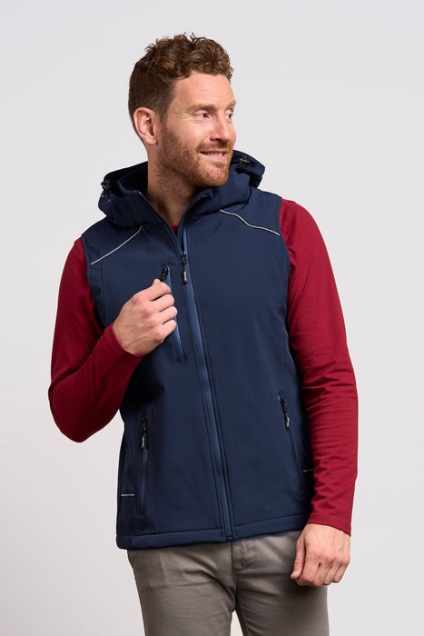 Promodoro® Men´s Softshell Vest navy