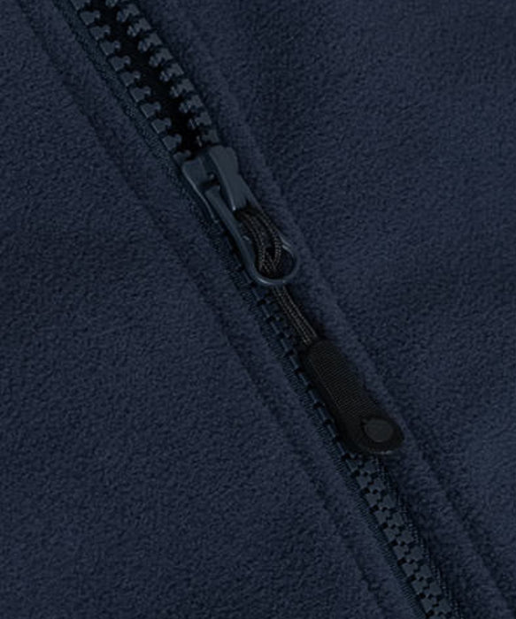 Promodoro Herren Canvas Fleeceweste mit Stehkragen und hohem Tragekomfort – Navy