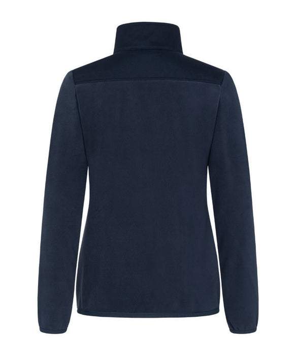 Promodoro Damen Canvas Fleecejacke mit Stehkragen und hohem Tragekomfort – Navy