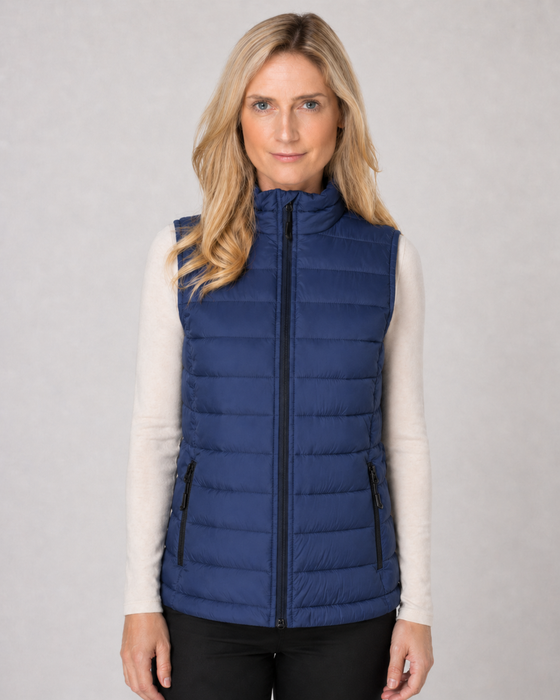 Promodoro® Damen Steppweste Navy
