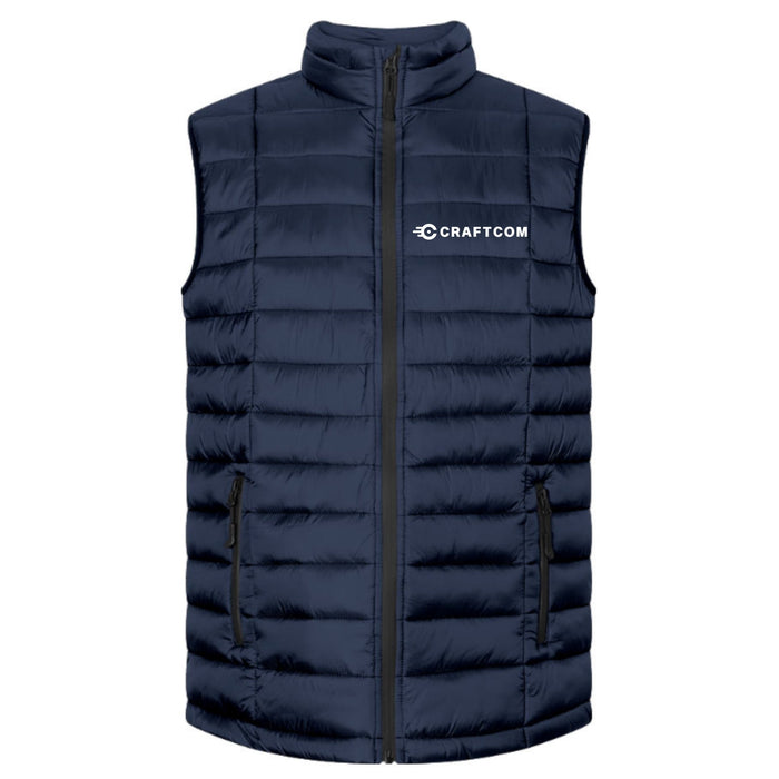 Promodoro® Herren Steppweste Navy