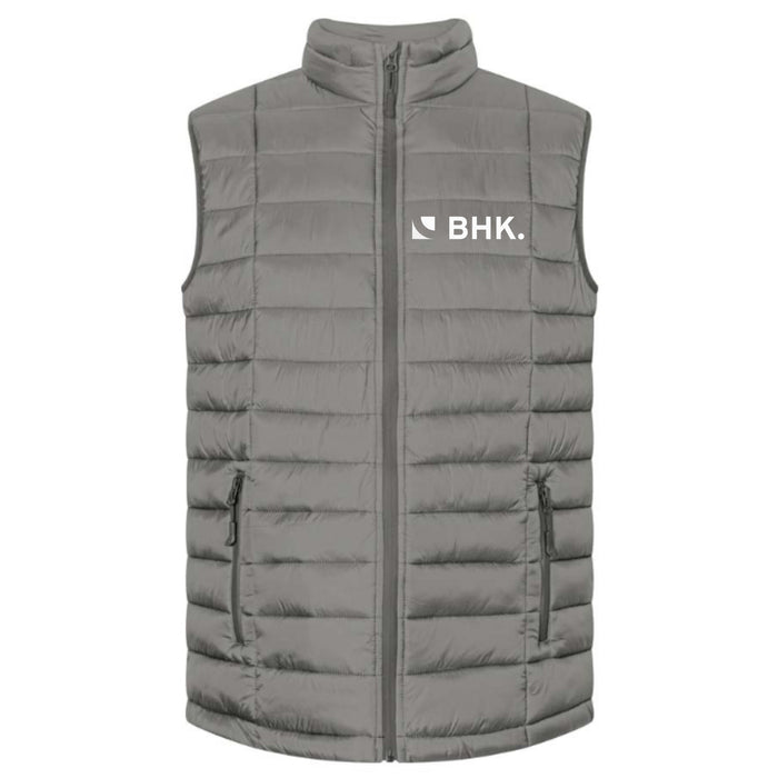 Promodoro® Herren Steppweste Steel Grey