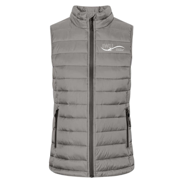 Promodoro® Damen Steppweste Steel Grey
