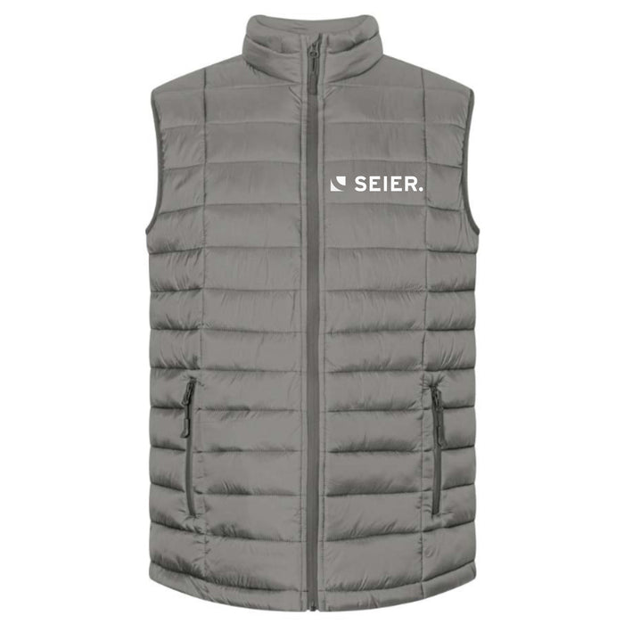 Promodoro® Herren Steppweste Steel Grey