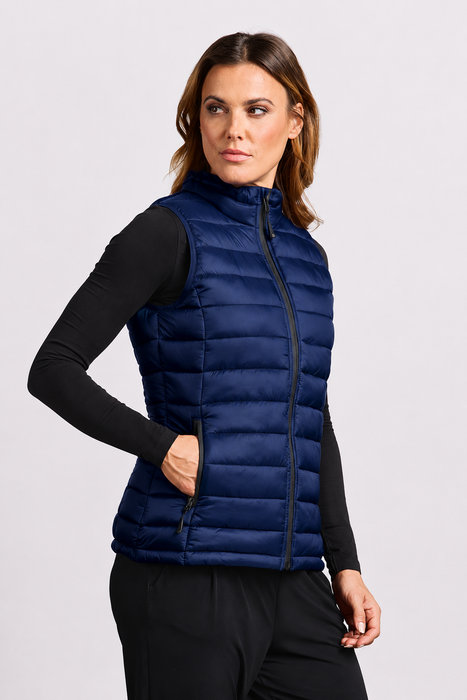 Promodoro® Damen Steppweste Navy