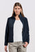 Promodoro Damen Canvas Fleecejacke mit Stehkragen und hohem Tragekomfort – Navy - Fleecejacke - Seier - S