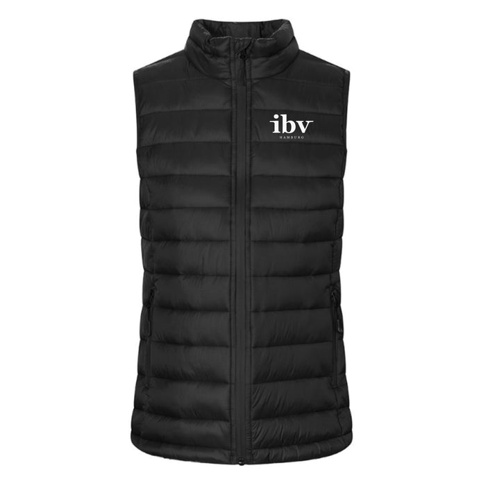 Promodoro® Damen Steppweste Black - Weste - IBV Hamburg - S