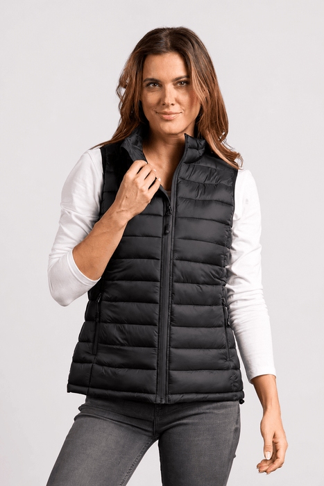 Promodoro® Damen Steppweste Black - Weste - Seier - S