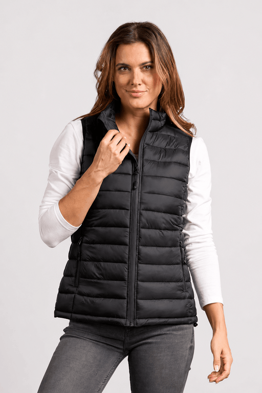 Promodoro® Damen Steppweste Black - Weste - Seier - S