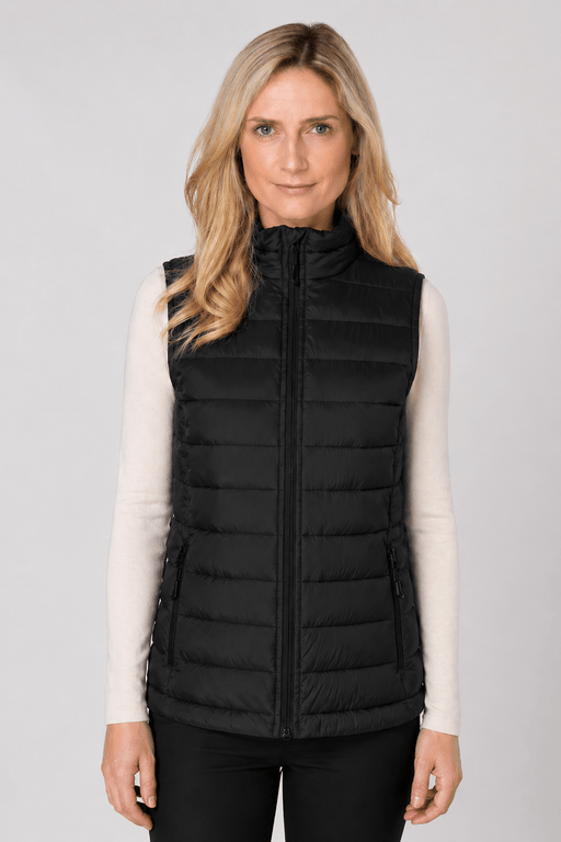 Promodoro® Damen Steppweste Black - Weste - Seier - S