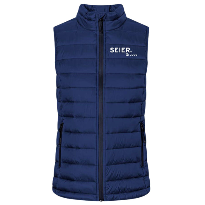 Promodoro® Damen Steppweste Navy - Weste - Seier Gruppe - S