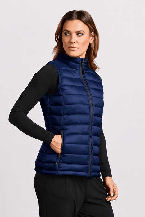 Promodoro® Damen Steppweste Navy - Weste - Seier - S