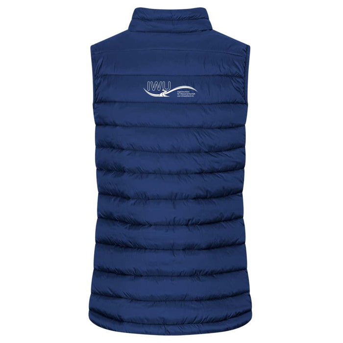Promodoro® Damen Steppweste Navy - Weste - IWU Zeven - S