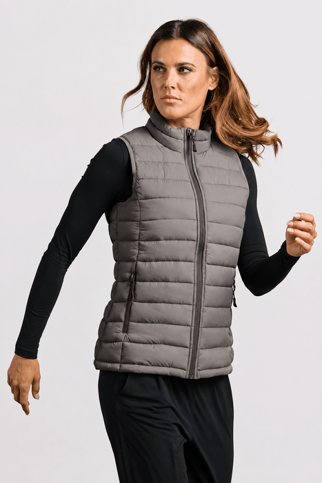 Promodoro® Damen Steppweste Steel Grey - Weste - Seier - S