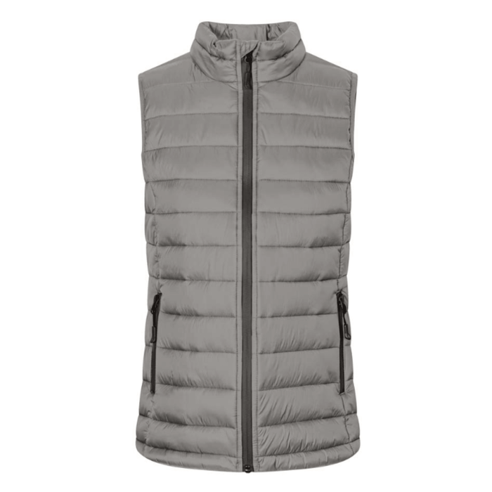 Promodoro® Damen Steppweste Steel Grey - Weste - Seier - S