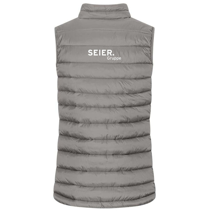 Promodoro® Damen Steppweste Steel Grey - Weste - Seier Gruppe - S
