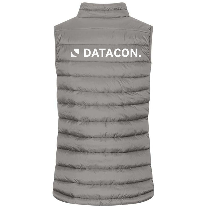 Promodoro® Damen Steppweste Steel Grey - Weste - Datacon - S
