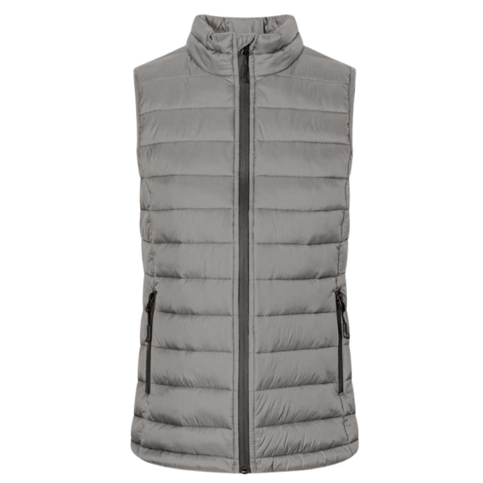 Promodoro® Damen Steppweste Steel Grey - Weste - Seier - S
