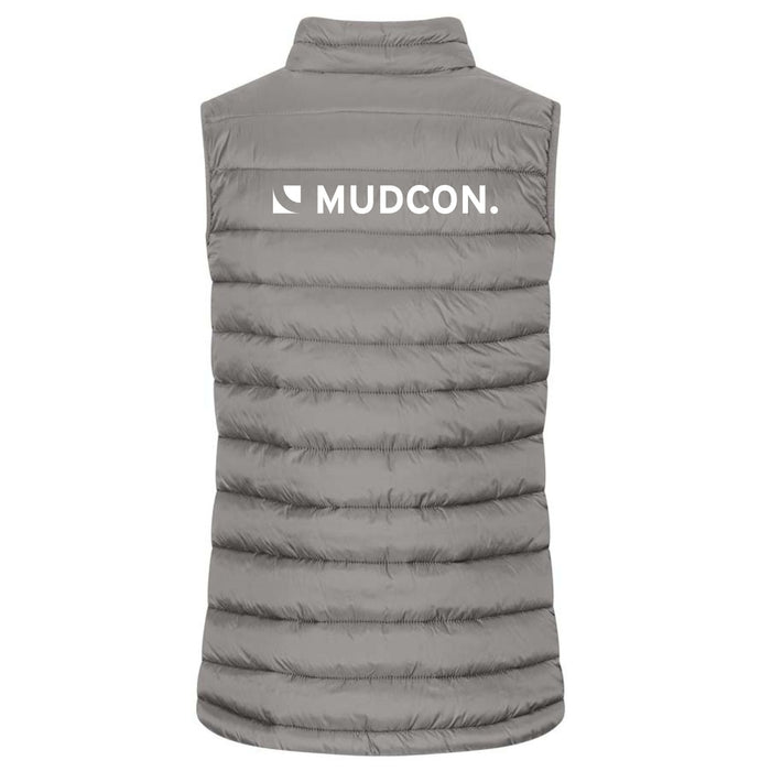 Promodoro® Damen Steppweste Steel Grey - Weste - Mudcon - S