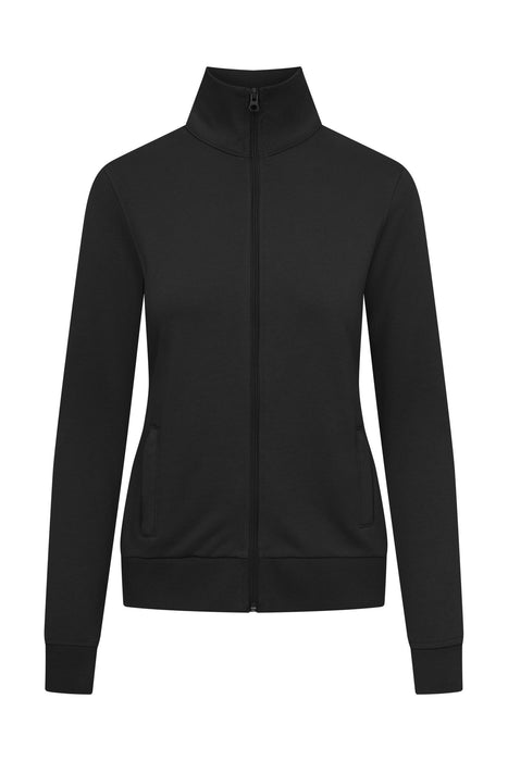 Promodoro Damen Sweatjacke mit Stehkragen - 5295 – Black - Wähler - XS