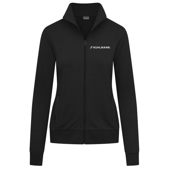 Promodoro Damen Sweatjacke mit Stehkragen - 5295 – Black - Kuhlmann - XS