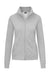 Promodoro Damen Sweatjacke mit Stehkragen - 5295 – Sports Grey - Wähler - XS